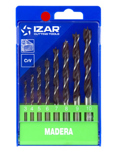 COFFRET FORETS CRV BOIS D3-D10mm - 8 PCS