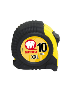 METRE A RUBAN XXL GOMME ABS FREIN BOUTON