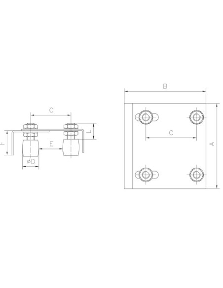 PLAQUE GUIDE REGLABLE GRANDE