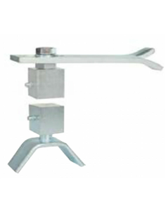PIVOT TUBE CARRE 40x40