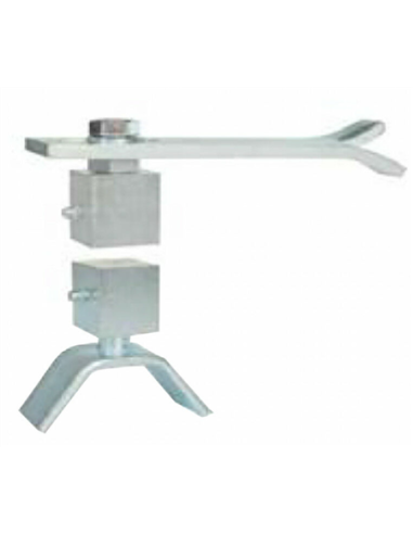 PIVOT TUBE CARRE 40x40