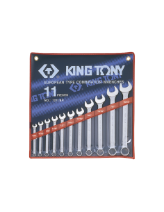 TROUSSE DE 11 CLES MIXTES POUCES 1/4'' A 15/16''