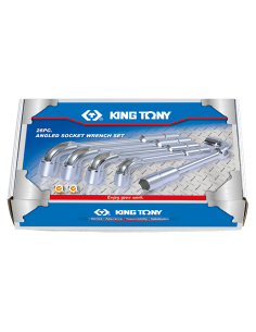 BOITE DE CLES A PIPE METRIQUE - 26 PCS