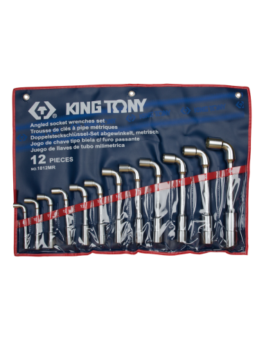 TROUSSE DE 12 CLES A PIPE DE 8 A 24MM