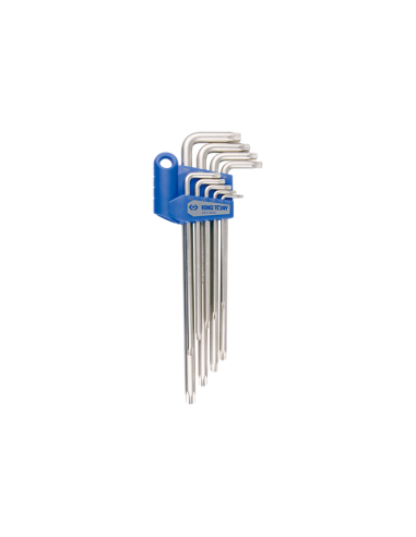 JEU DE CLES TORX MALES LONGUE - 9 PCS