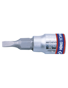 DOUILLE TOURNEVIS PLAT 1/4"
