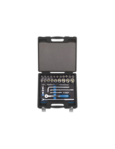 COFFRET DE DOUILLES 1/2'' 6 PANS EVAWAVE - 27 PCS