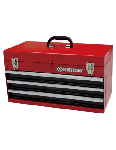 COFFRE METALLIQUE 3 TIROIRS