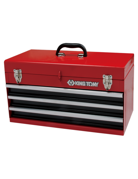 COFFRE METALLIQUE 3 TIROIRS