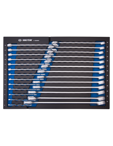 PLATEAU EVAWAVE DE CLES MIXTES LONGUES ET LEGERES METRIQUES - 26 PCS