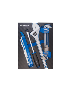 PLATEAU EVAWAVE CLES MALES / A MOLETTE / A SANGLE ET LEVIER D'EFFORT - 21 PCS