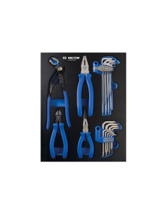 PLATEAU EVAWAVE CLES MALES ET PINCES - 22 PCS