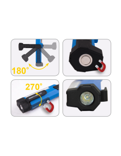 LAMPE D'INSPECTION MAGNETIQUE REGLABLE 1,5W - 145 lm - 7200K° 2