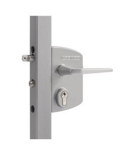 SERRURE LOCINOX PROF 60/80mm + POIGNEE + CYLINDRE