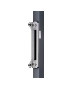 GACHE EN ACIER INOX POUR SERRURE FORTYLOCK - REGLAGE 40 - 60mm