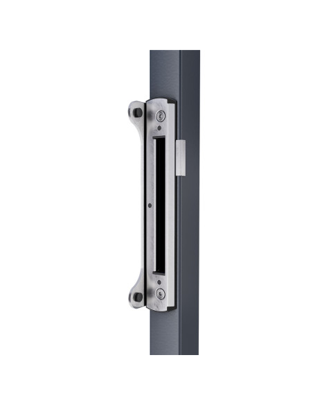 GACHE EN ACIER INOX POUR SERRURE FORTYLOCK - REGLAGE 40 - 60mm