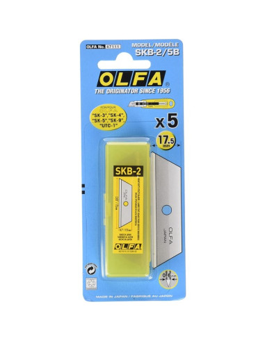 LAME OLFA SKB-2/5B 17mm - 5 LAMES C0000333401