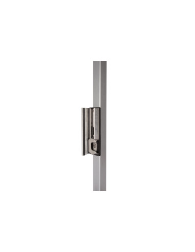 GACHE/BUTEE NOIRE TYPE INDUSTRIEL POUR PROFIL CARRE RAL9005