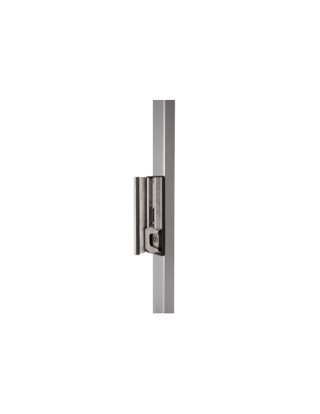GACHE/BUTEE NOIRE TYPE INDUSTRIEL POUR PROFIL CARRE RAL9005