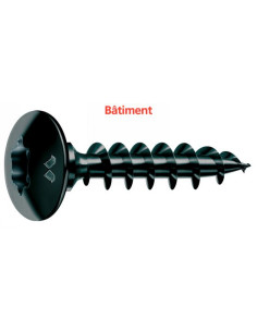 VIS PENTURE A BOIS TORX TETE RONDE A COLLET 6 LOBES 2