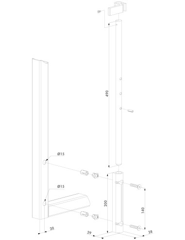 VERROU DE SOL EN ACIER GALVANISE A CHAUD - QUICK FIX