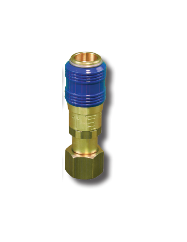 1/2 RACORMATIC FEMELLE - DETENDEUR - OXYGENE - ECROU 16x150 D