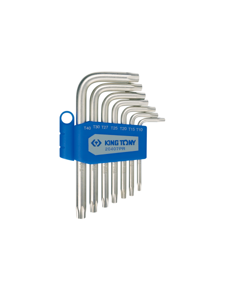 JEU DE CLES TORX TAMPER RESISTORX - 7 PCS