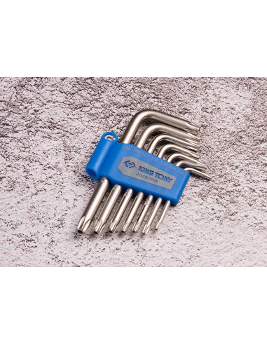 JEU DE CLES TORX TAMPER RESISTORX - 7 PCS