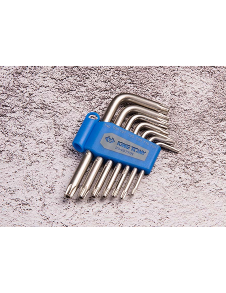 JEU DE CLES TORX TAMPER RESISTORX - 7 PCS