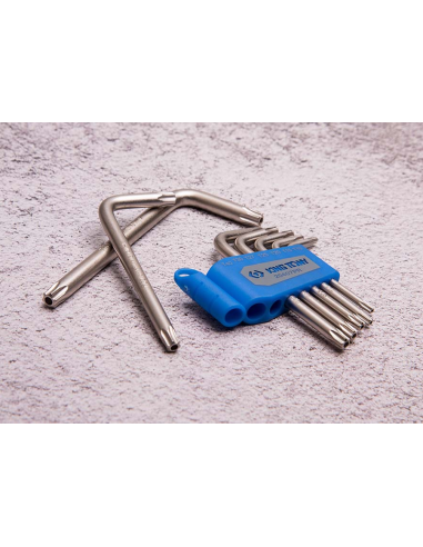 JEU DE CLES TORX TAMPER RESISTORX - 7 PCS