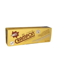 BOITE DE CHEVILLES CRAMPON AVEC COLERETTE 5/9 50 PCS