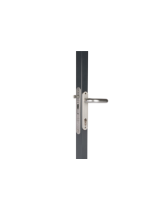 SERRURE A ENCASTRER TOUT INOX AXE 20mm POUR PROFIL 40mm Mini