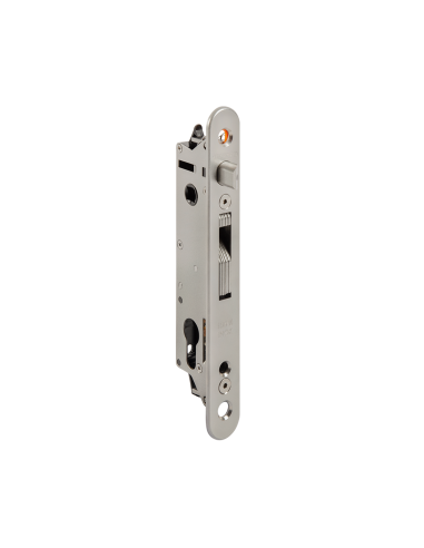 SERRURE A ENCASTRER TOUT INOX AXE 20mm POUR PROFIL 40mm Mini