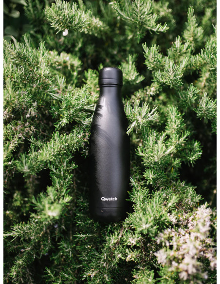 BOUTEILLE ISOTHERME ALL BLACK DOUBLE PAROI
