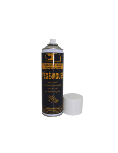 AEROSOL DEGRAISSANT ALCALIN MOUSSANT AUX EXTRAITS VEGETAUX - 500ml