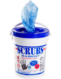 SCEAU DE 72 LINGETTES SCRUBS (PROMO)