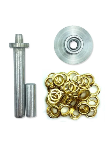 KIT POSE OEILLETS EMPORTE-PIECE 16MM