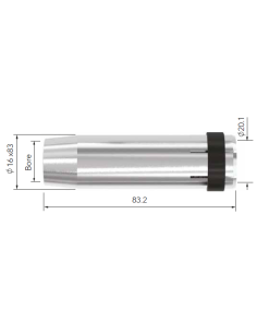 BUSE LAVA MIG 35 -Ø16X83X1,5mm CONIQUE