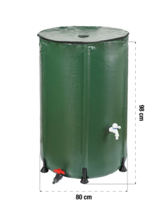 RECUPERATEUR D'EAU PLUVIALE PLIABLE 750L