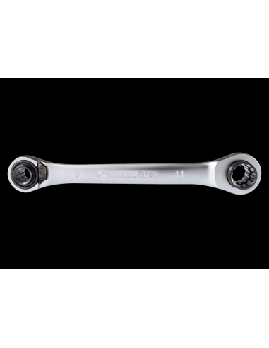 CLE POLYGONALE A CLIQUET REVERSIBLE 4 EN 1 10-13-17-19 mm