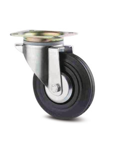 ROULETTE PIVOTANTE 160mm - PLATINE 137x105mm