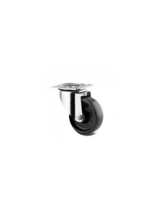 ROUE EN RESINE PHENOLIQUE HAUTE TEMPERATURE SUR PLATINE PIVOT. ZI