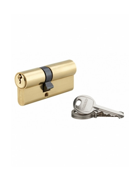 CYLINDRE 30x40mm LAITON + 3 CLES