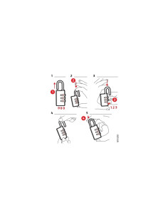 CADENAS HAUTE SECURITE SRH COMBINAISON MODIFIABLE - 60mm 2