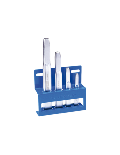 JEU DE BURINS NERVURES - 4 PCS